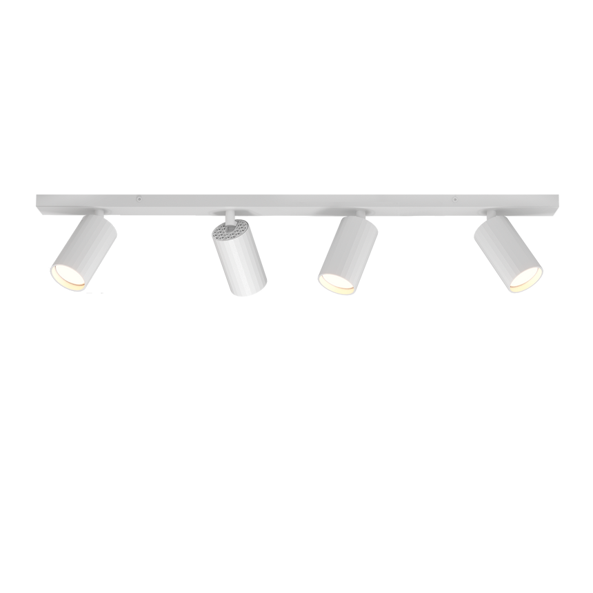 ACB Modrian Plafón 3951/R4 Blanco, LED GU10 4x8W, , Orientable P3951480B