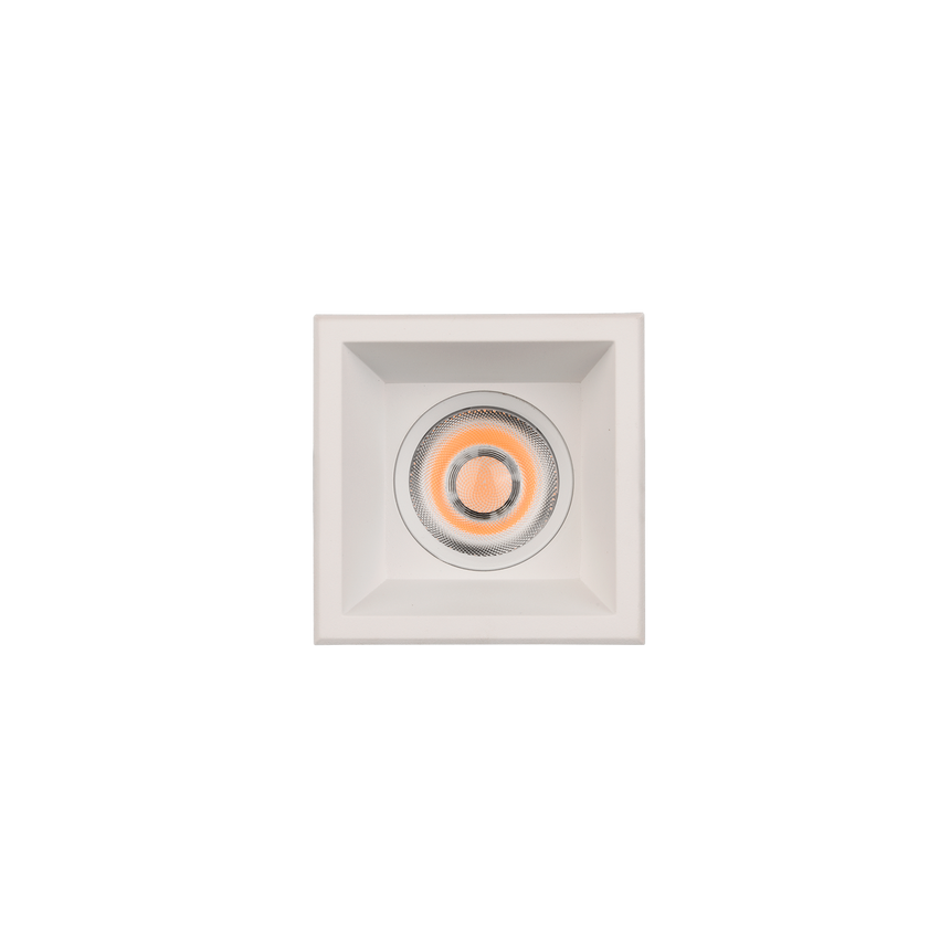 ACB Move Empotrable 3984/6 Cuadrado Blanco Texturado, LED COB 5W 2700K 380lm, CRI90 I IP44/IP20, LED integrado E3984091B