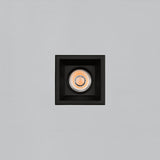 ACB Move Empotrable 3984/6 Cuadrado Negro Texturado, LED COB 5W 3000K 415lm, CRI90 I IP44/IP20, LED integrado E3984001N