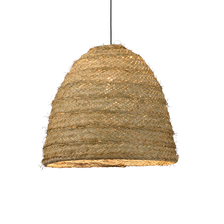 ACB Moyana Lámpara de techo colgante Rafia natural LED E27 C392650NA