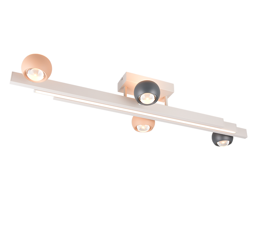 Plafon Cannon 4L Multicolor