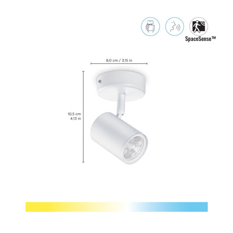 WiZ Foco Imageo 5W 345lm 55175600 - vista alternativa | Philips