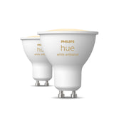 Philips Hue Bombilla dicroica White Ambiance GU10 4,2W 400lm (2 uds) 8720169230033