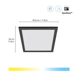 WiZ Plafón Negro 12W 1000lm 55491700 - vista alternativa | Philips