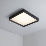 ACB Munich Plafón 3759/40 Negro Texturado, LED 26W 3000K 1983lm, CRI90 CL.I, LED integrado, Casambi