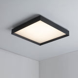 ACB Munich Plafón 3759/60 Negro texturado, LED 52W 3000K 3967lm, CRI90 CL.I, LED integrado, Casambi