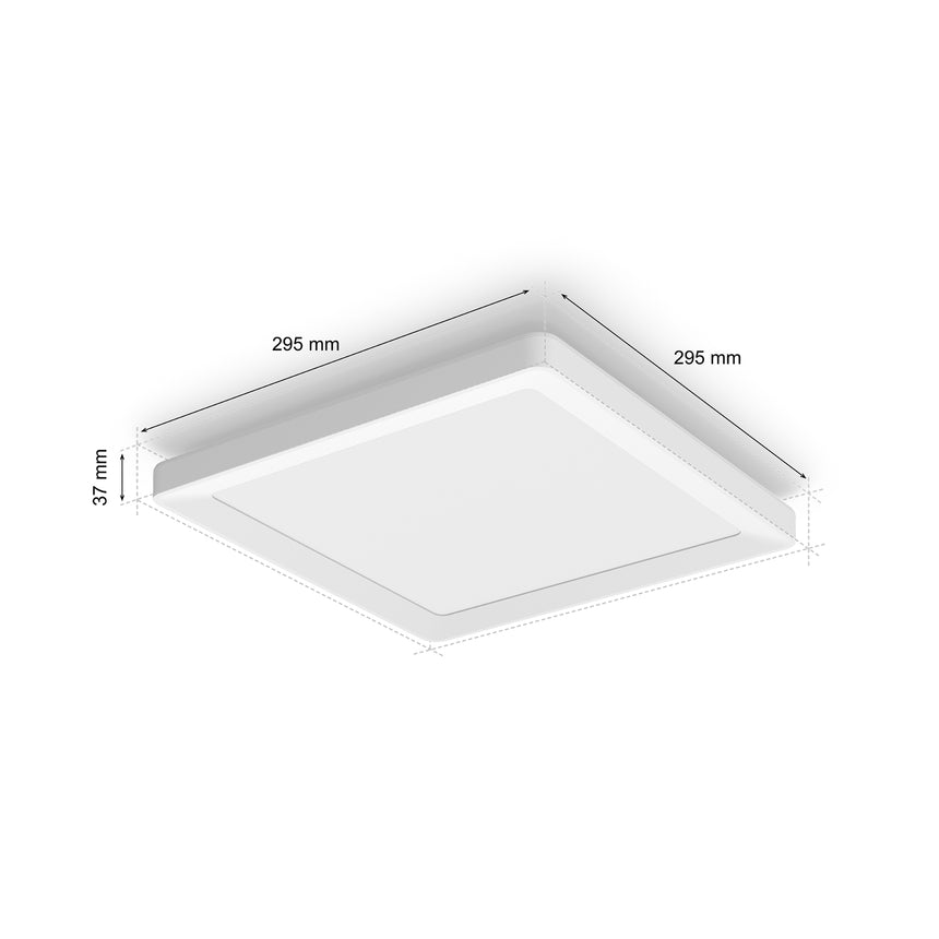 Philips Hue Plafón Tento blanco White Ambiance 10,6W 6500K 1340lm 8720169350618 - imagen 5