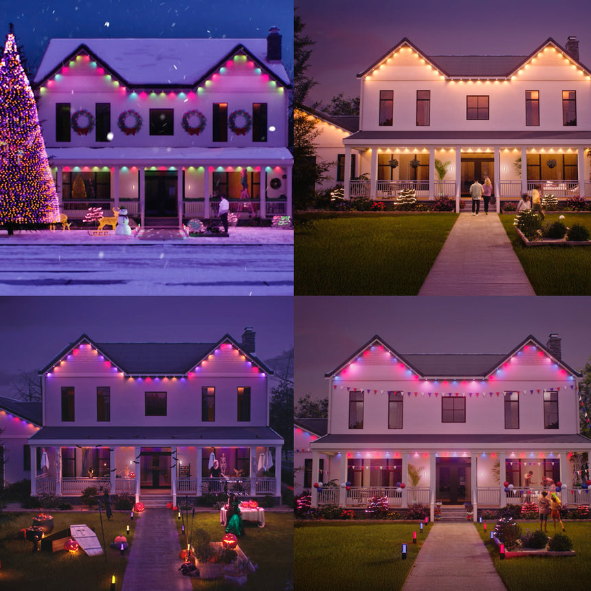 Philips Hue White and Color Ambiance Guirnalda festavia blanco RGBW 12,1W IP65 87211