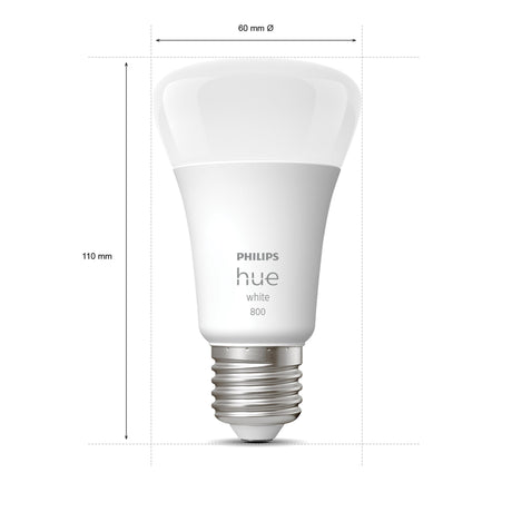 Philips Hue White Bombilla 3 luces White E27 9W 800lm 32988100 - imagen 6