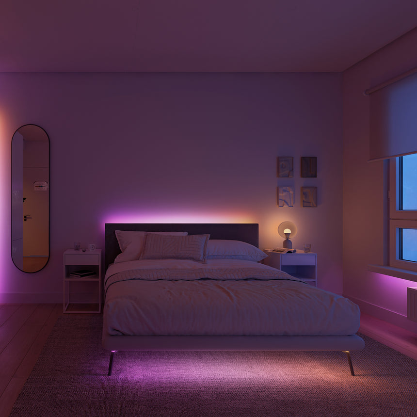 Philips Hue White and Color Ambiance Tira LED Essential rGBIC ledstrip blanco 87211