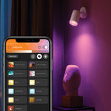 Philips Hue White and Color Ambiance Foco Fugato blanco RGBW 4,2W 400lm 8720169319691 - imagen 3