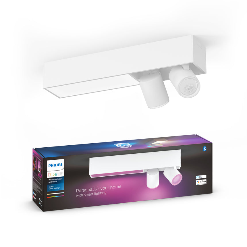 Philips Hue White and Color Ambiance Foco Centris blanco RGBW 11W 5061031P7 350lm
