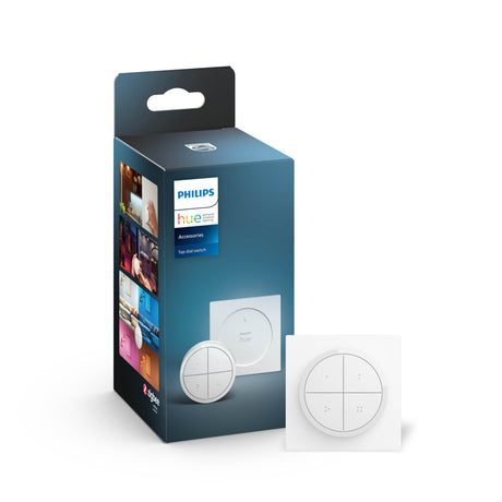 Philips Hue Mando a distancia Tap dial switch blanco 0W 871951444099900