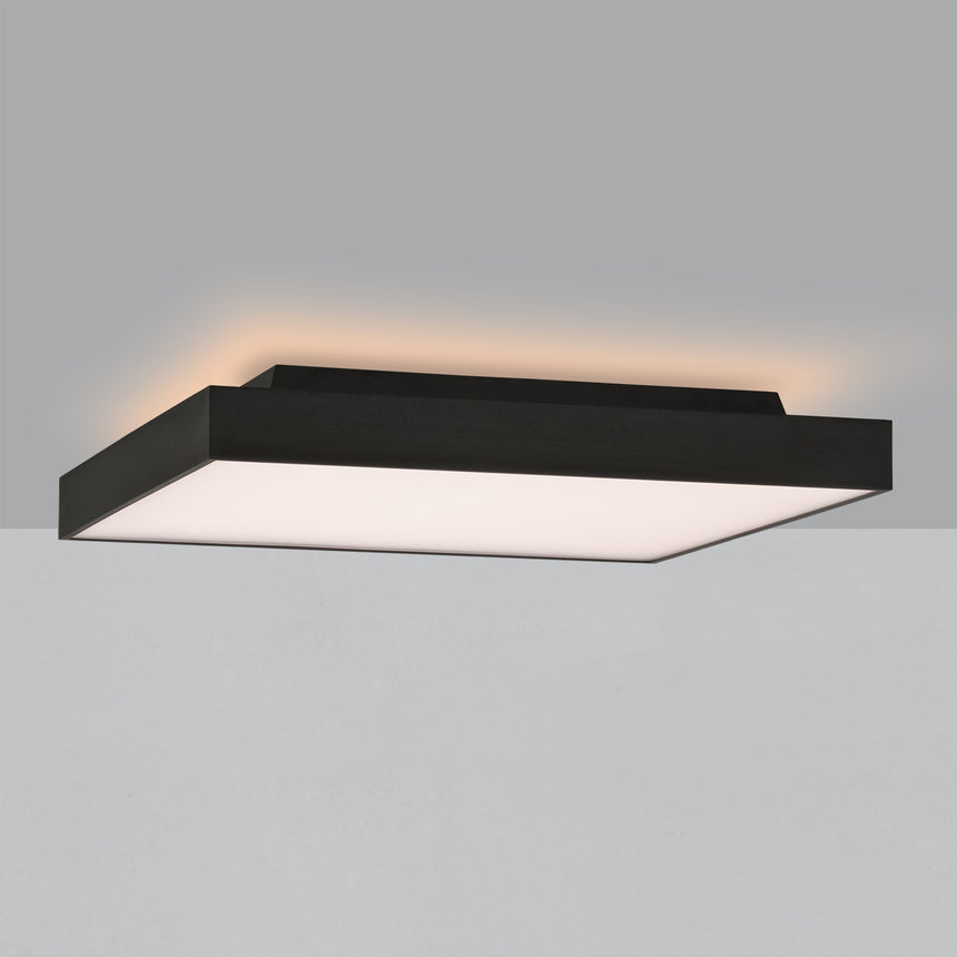ACB Oporto Plafón negro LED + LED difusor, Slide switch Casambi P3973170NCA
