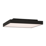 ACB Oporto Plafón 3973/60 Negro Texturado, LED 65W 6000lm + 9W 760lm, CRI90 CL.I, LED integrado, Difusor Microprismatico, Kelvin 2700K-3000K Slide Switch, Casambi