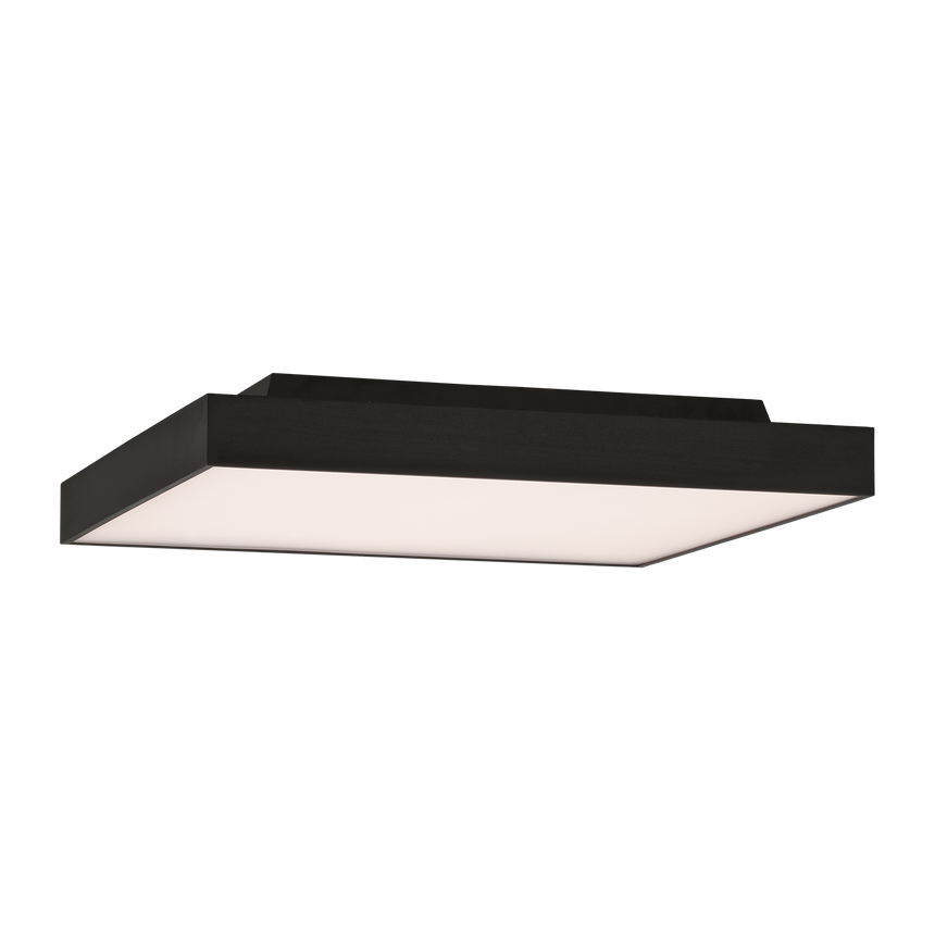 ACB Oporto Plafón negro LED + LED difusor, Slide switch Casambi P3973170NCA