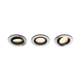 Philips Hue Empotrable Milliskin plata White Ambiance 5W 871951434282800 (3 uds) 350lm - vista alternativa