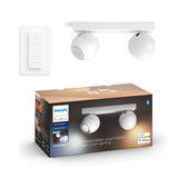 Philips Hue Foco Buckram blanco White Ambiance 5W 350lm 33906400