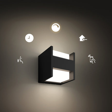 Philips Hue White Aplique de pared Fuzo blanco White 15W IP44 1160lm 38278700 - imagen 3