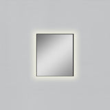 ACB Oristano Espejo 71x81cm negro LED A3957000N