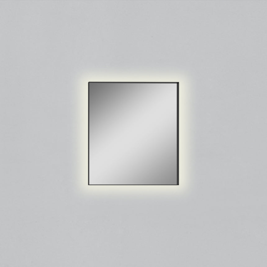 ACB Oristano Espejo 71x81cm negro LED A3957000N