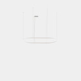Lámpara de techo colgante LedsC4 Geometric Oval Mini 500m LED softdiffuser 61W OS6Z-00V9AZOS14