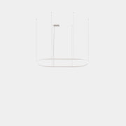 Lámpara de techo colgante LedsC4 Geometric Oval Mini 500m LED softdiffuser 61W OS6Z-00V9AZOS14