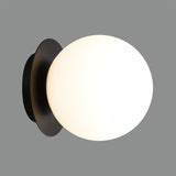 ACB Parma Aplique 16/3946-15 IP Opal/Negro Mate, LED E27 15W, I IP44, (E27 max. Ø45 mm) A3946080N