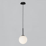 ACB Parma Lámpara de techo colgante 3946/18 Negro Mate/Opal, LED E27 15W, I IP44 C3946080N