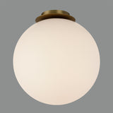 ACB Parma Plafón 3946/30 IP Oro Viejo Mate/Opal, LED E27 15W, I IP44 P3946180O