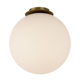 ACB Parma Plafón 3946/30 IP Oro Viejo Mate/Opal, LED E27 15W, I IP44 P3946180O