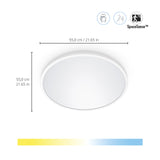 WiZ White Ambiance Plafón SuperSlim 32W 3800lm 55497900 - vista alternativa | Philips