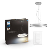 Philips Hue Lámpara colgante Being plata White Ambiance 25W 4098448P6 2900lm