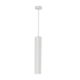ACB Pipe Pendant Light 3986 Textured White, 12W 3000K COB LED, 1240lm, CRI90, Integrated LED C3986000B