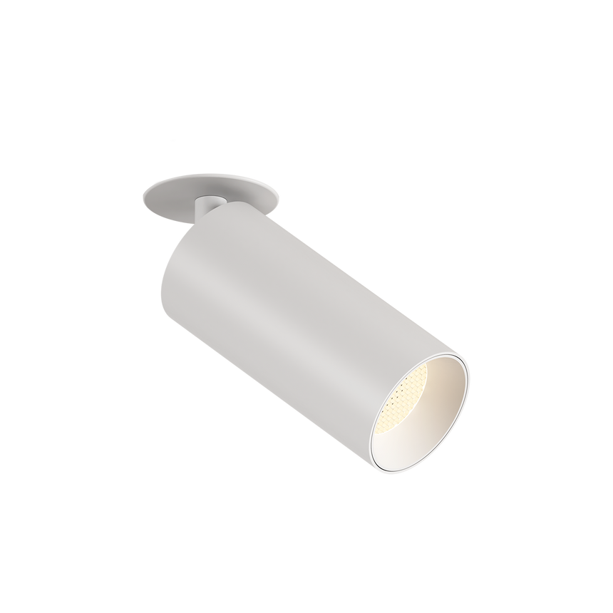 ACB Pipe Empotrable 3986 Blanco Texturado, LED COB 12W 3000K 1240lm, CRI90 I, LED integrado E3986000B
