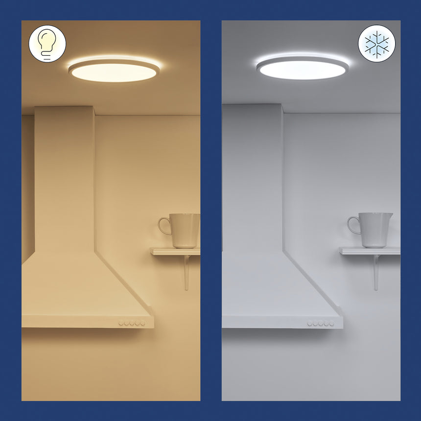 WiZ Plafón SuperSlim 14W 1300lm 33797800 - imagen 7 | Philips