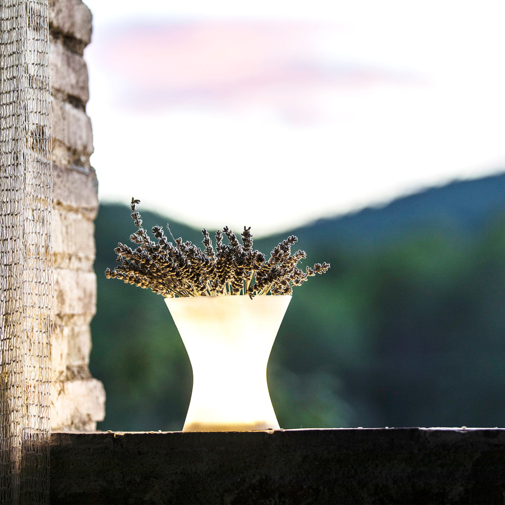 Faro FUSE Lámpara de mesa exterior portátil LED batería blanca 01202