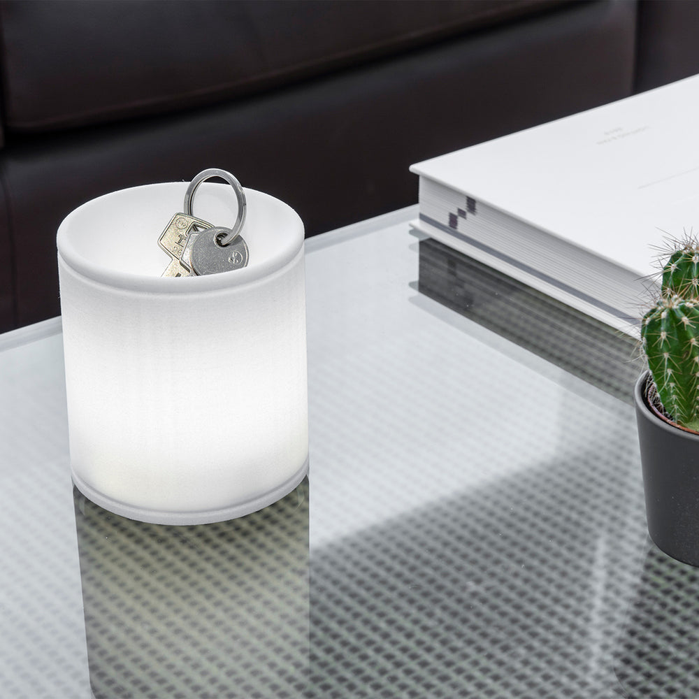 Faro NIMBO Lámpara de mesa exterior portátil LED batería blanca 01203