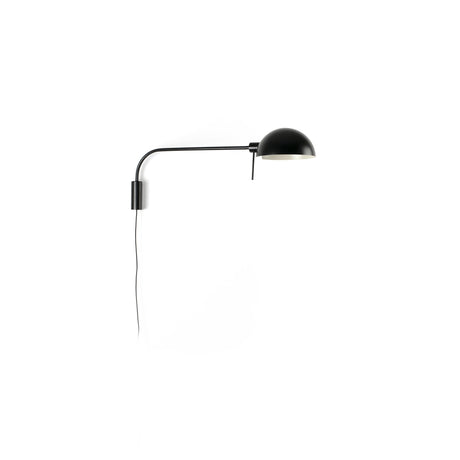Lámpara de pared aplique Faro Dominica XL E27 saliente 88,5cm negro — ref. 20040-123 (1)
