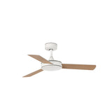 Faro MINI MALLORCA S Ventilador blanco/arce 33603DC