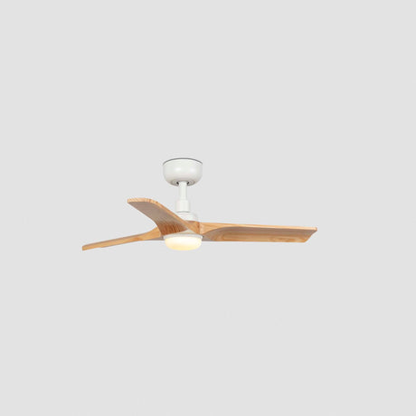 Ventilador de techo con luz Faro Heywood motor DC palas de madera LED pino 2700-6000K CCT Ø90cm 3 33805-1TW - imagen 4