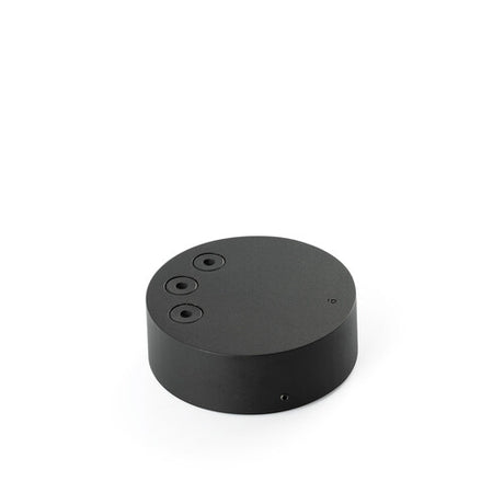Lámpara de exterior Faro Clap negro IP65 24V con florón 75713-2