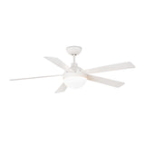 Faro IZARO L Ventilador con luz LED acero 130cm 5 palas reversibles 33514