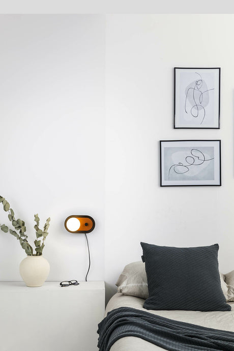 Lámpara de pared aplique Faro Maya LED 2700K terracota — ref. 40104 (3)