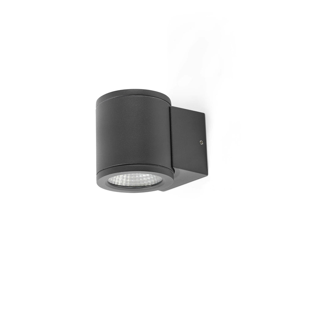 Faro TOND 1L Lámpara aplique gris oscuro 2700K 71915