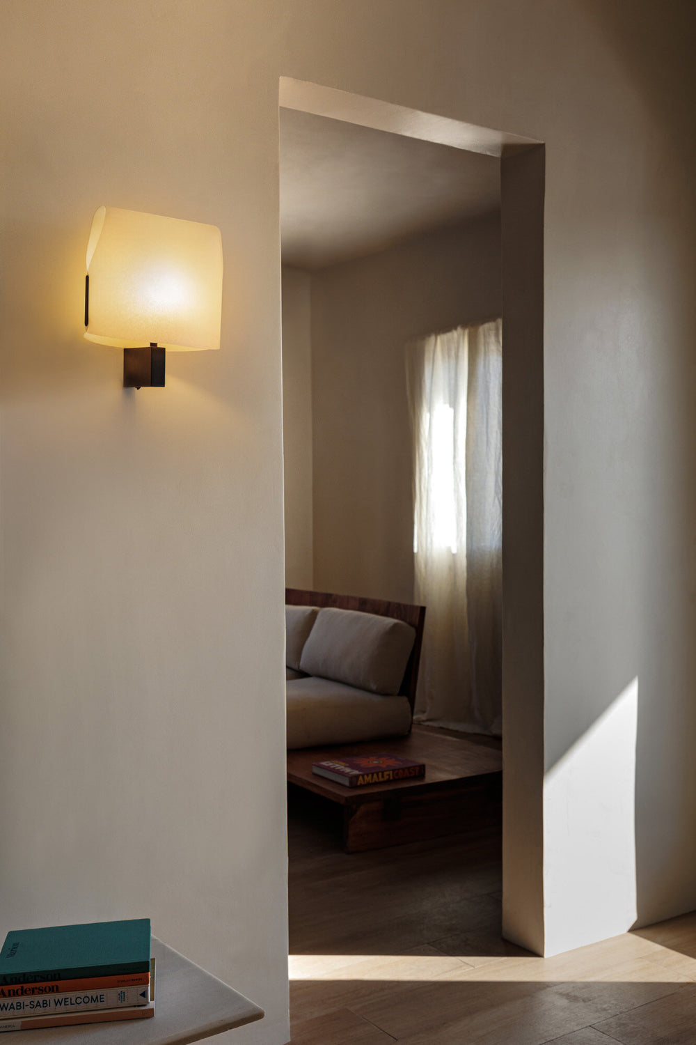 Faro LUANG Wall lamp black/beige 23004-57