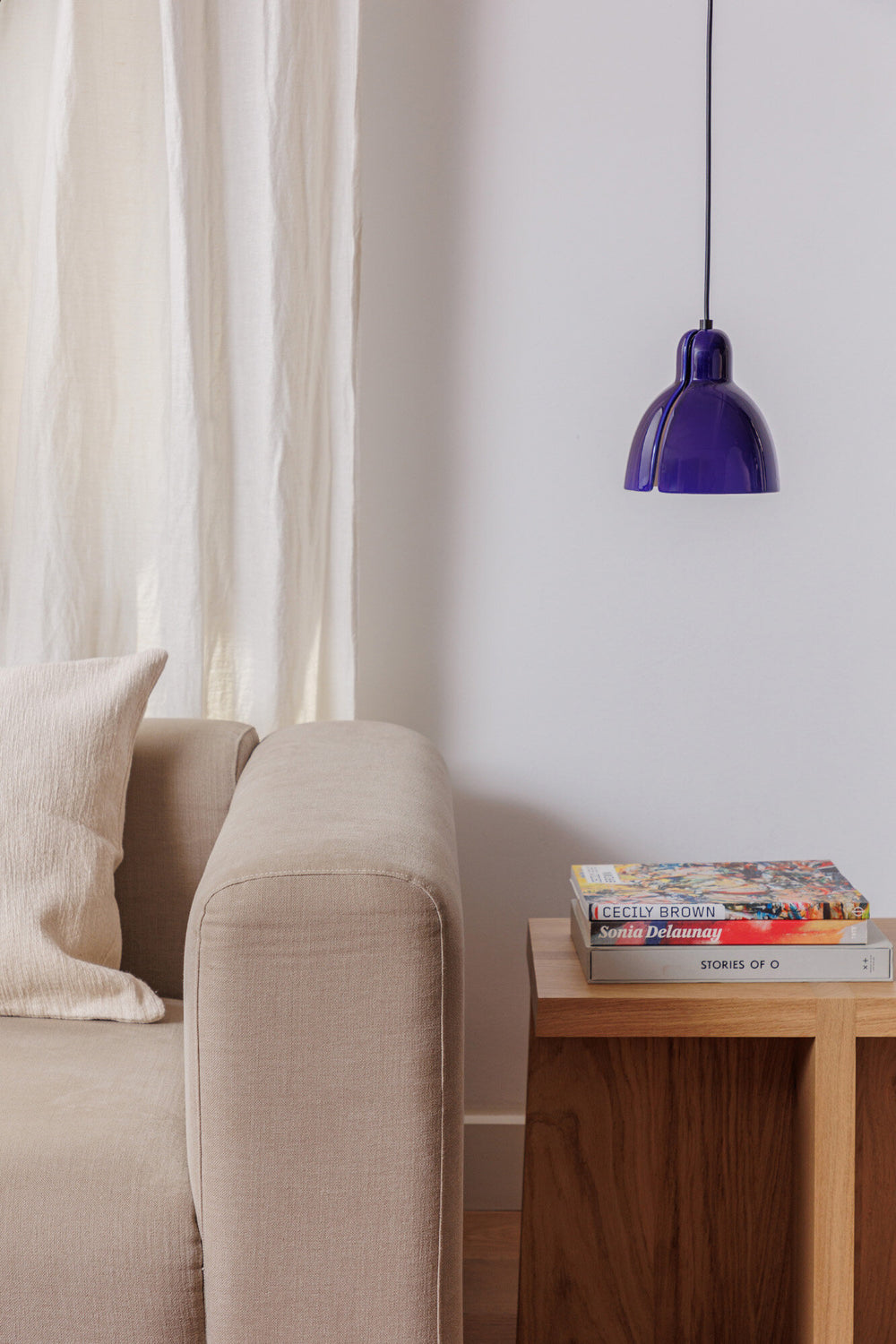 Faro VENICE Cobalt blue pendant lamp 64259