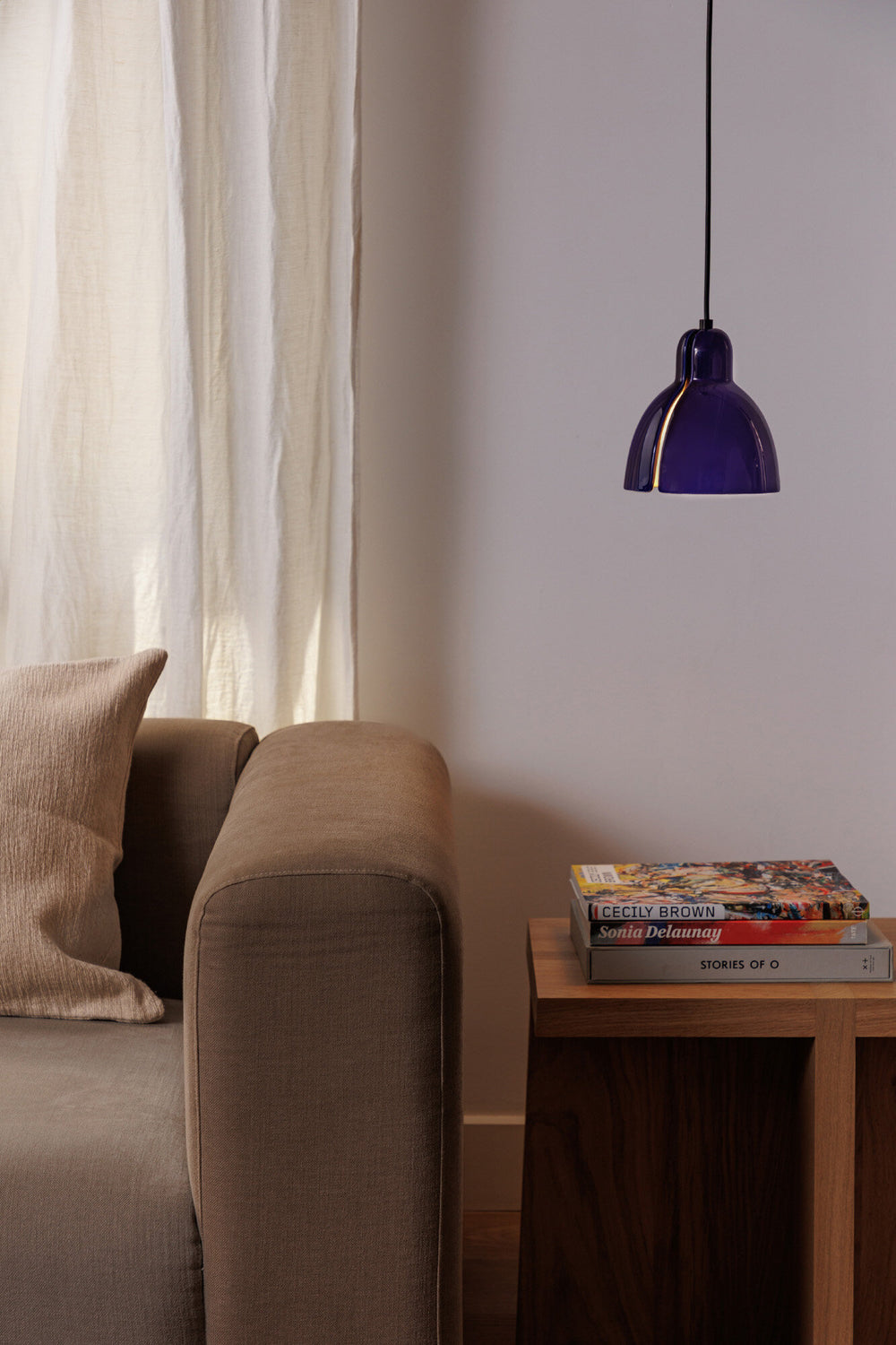 Faro VENICE Cobalt blue pendant lamp 64259