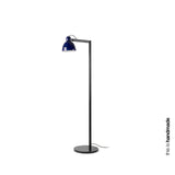 Faro VENICE Lámpara pie de salón azul cobalto 64275-115