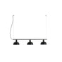 Lámpara de techo colgante Faro Tatawin 3 luces E27 para salón y comedor negro — ref. 20338-117 (1)